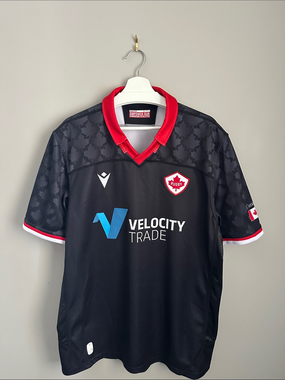 Official Canada Rugby Sevens
Black Jersey 2021-22